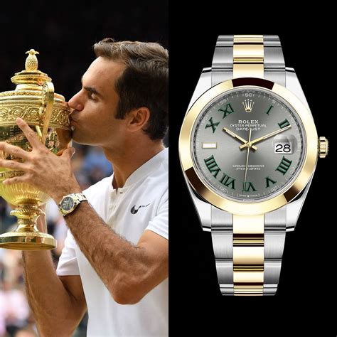 federer rolex datejust|roger Federer watches.